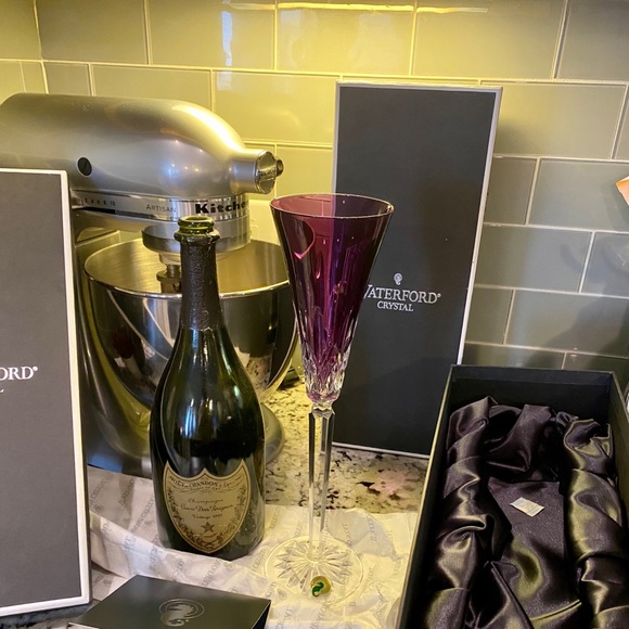 Waterford Crystal Lismore Jewel Amethyst Flute 12β - Picture 5 of 8